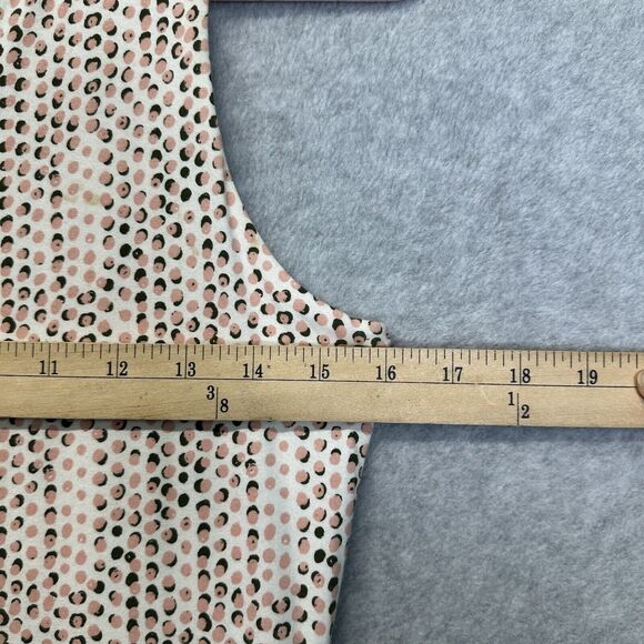 Pact Sleeveless Dress Women’s Size Small‎ Pink Geometric Print Organic Cotton - Picture 7 of 15